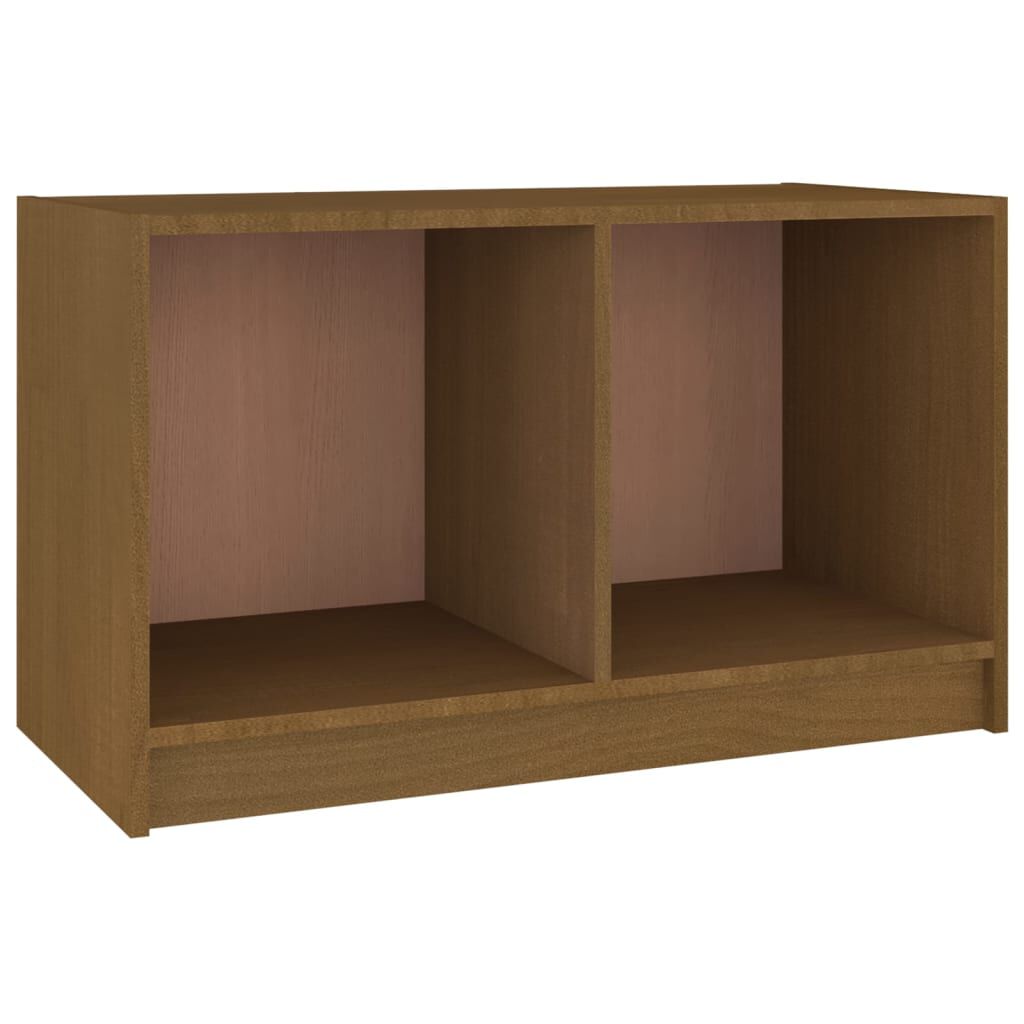 vidaXL Έπιπλο Τηλεόρασης Μελί 70 x 33 x 42 εκ. από Μασίφ Ξύλο Πεύκου