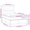 vidaXL &Kappa;&rho;&epsilon;&beta;ά&tau;&iota; Boxspring &mu;&epsilon; &Sigma;&tau;&rho;ώ&mu;&alpha; &Alpha;&nu;&omicron;&iota;&chi;&tau;ό &Gamma;&kappa;&rho;&iota; 120x190 &epsilon;&kappa;. &Upsilon;&phi;&alpha;&sigma;&mu;ά&tau;&iota;&nu;&omicron;