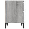 vidaXL Κομοδίνα 2 Τεμ. Γκρι Sonoma 40x35x50 εκ.