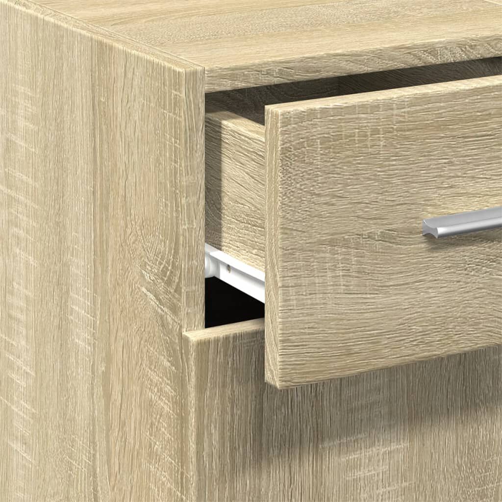 vidaXL Ντουλάπι Sonoma Δρυς 30x42,5x93 εκ. από Επεξεργασμένο Ξύλο