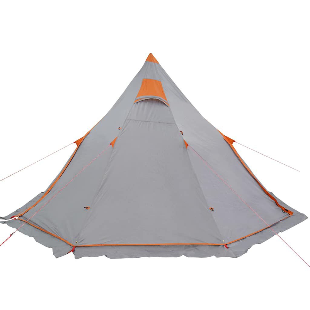 vidaXL Σκηνή Κάμπινγκ Tipi 5 Ατόμων Αδιάβροχη Γκρι