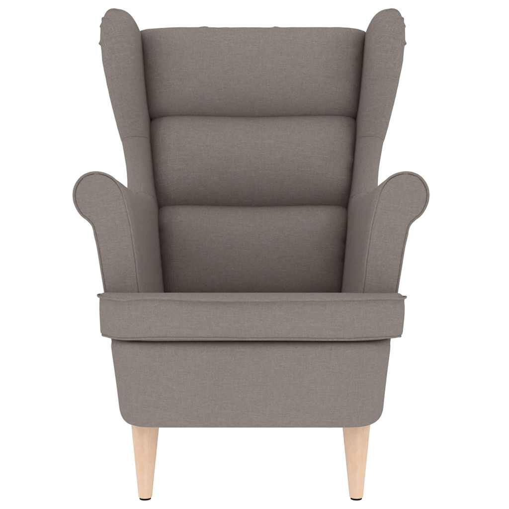 vidaXL πολυθρόνα Taupe 74x84x100 cm Ύφασμα