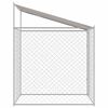 vidaXL Κλουβί σκύλου 200 x 200 x 258 εκ Χάλυβας και PE