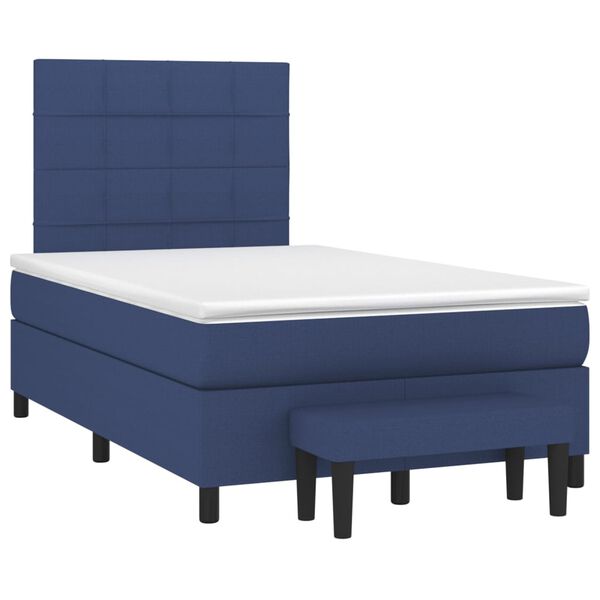 vidaXL &Kappa;&rho;&epsilon;&beta;ά&tau;&iota; Boxspring &mu;&epsilon; &Sigma;&tau;&rho;ώ&mu;&alpha; &Mu;&pi;&lambda;&epsilon; 120x200 &epsilon;&kappa;. &Upsilon;&phi;&alpha;&sigma;&mu;ά&tau;&iota;&nu;&omicron;