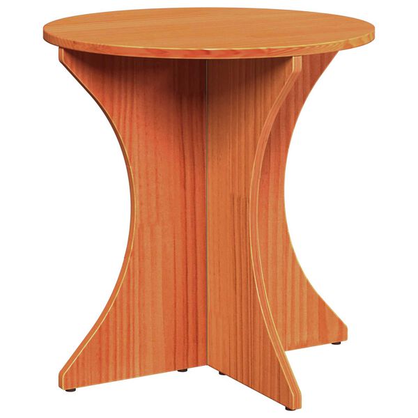 vidaXL Σετ Τραπεζιού Για Καφέ 3 pcs Καφέ κεριού 46 x 46 x 47 εκ.