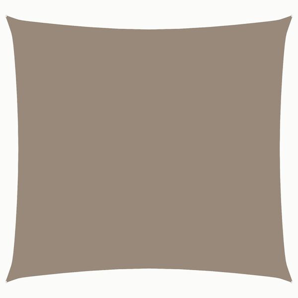 vidaXL Πανί Σκίασης Τετράγωνο Taupe 2,5 x 2,5 μ. από Ύφασμα Oxford