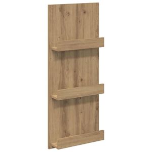 vidaXL &Rho;ά&phi;&iota; &Pi;&epsilon;&rho;&iota;&omicron;&delta;&iota;&kappa;ώ&nu; Artisan Oak 51 x 11 x 102 &epsilon;&kappa; &Epsilon;&pi;&epsilon;&xi;&epsilon;&rho;&gamma;&alpha;&sigma;&mu;έ&nu;&omicron; &xi;ύ&lambda;&omicron;