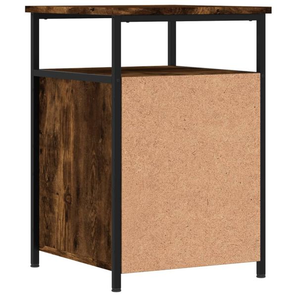 vidaXL Κομοδίνο Καπνιστή Δρυς 40x42x60 εκ. από Επεξεργασμένο Ξύλο