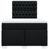 vidaXL &Kappa;&rho;&epsilon;&beta;ά&tau;&iota; Boxspring &mu;&epsilon; &Sigma;&tau;&rho;ώ&mu;&alpha; &Mu;&alpha;ύ&rho;&omicron; 120x190 &epsilon;&kappa;. &Upsilon;&phi;&alpha;&sigma;&mu;ά&tau;&iota;&nu;&omicron;