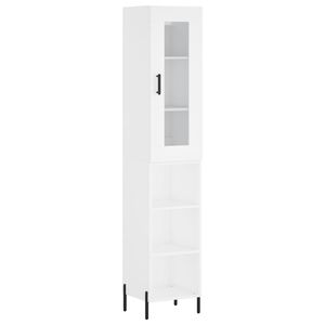 vidaXL &Nu;&tau;&omicron;&upsilon;&lambda;ά&pi;&iota; &Lambda;&epsilon;&upsilon;&kappa;ό 34,5 x 34 x 180 &epsilon;&kappa;. &alpha;&pi;ό &Epsilon;&pi;&epsilon;&xi;&epsilon;&rho;&gamma;&alpha;&sigma;&mu;έ&nu;&omicron; &Xi;ύ&lambda;&omicron;