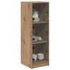 vidaXL Highboard Artisan Oak 35 x 37 x 109 &epsilon;&kappa; &Epsilon;&pi;&epsilon;&xi;&epsilon;&rho;&gamma;&alpha;&sigma;&mu;έ&nu;&omicron; &xi;ύ&lambda;&omicron;