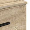 vidaXL Κομοδίνο Sonoma Δρυς 38 x 38 x 66 εκ Επεξεργασμένο ξύλο