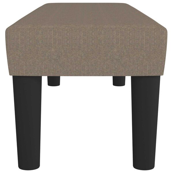 vidaXL Πάγκος Taupe 100x30x30 εκ. Υφασμάτινος