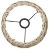 vidaXL Καπέλο Φωτιστικού Φυσικό Χρώμα 30 x 20 εκ. από Wicker