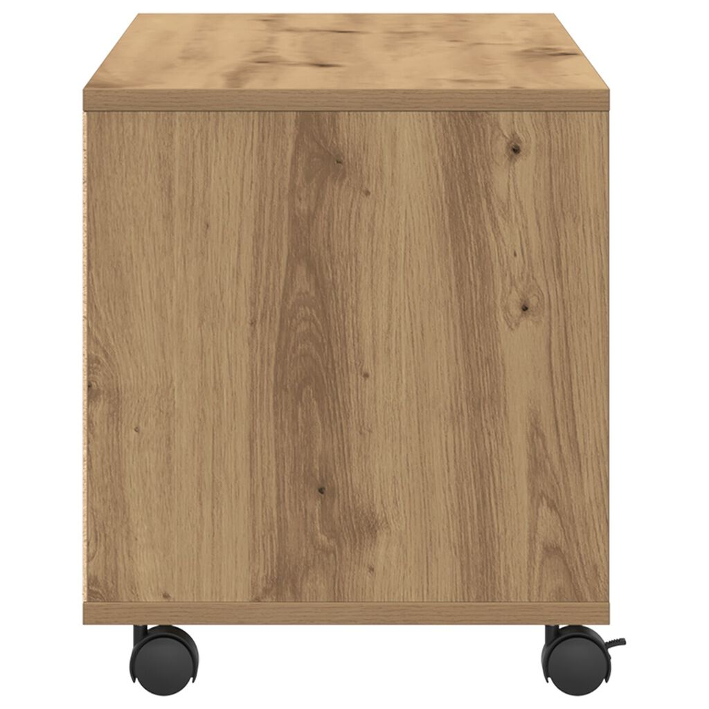 vidaXL Κονσόλα Τηλεόρασης Artisan Oak 90x35x35 εκ. Επεξεργασμένου Ξύλου