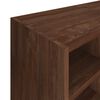 vidaXL Ραφιέρα Παπουτσιών Καφέ Δρυς 92x30x67,5 εκ. από Επεξ. Ξύλο