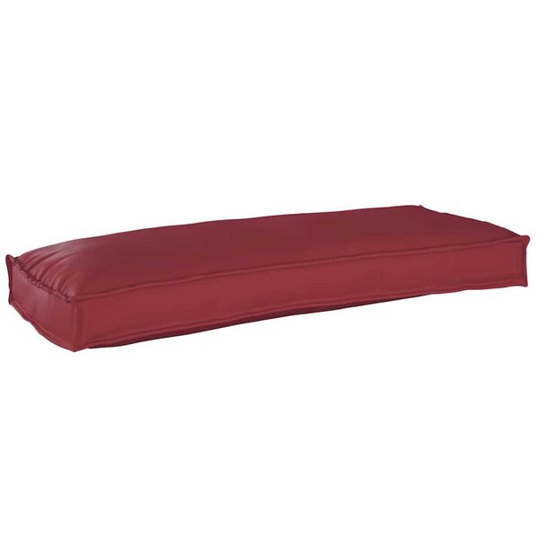 vidaXL Μαξιλάρι παλέτας για πάγκο Κόκκινο 100 x 40 x 8 εκ