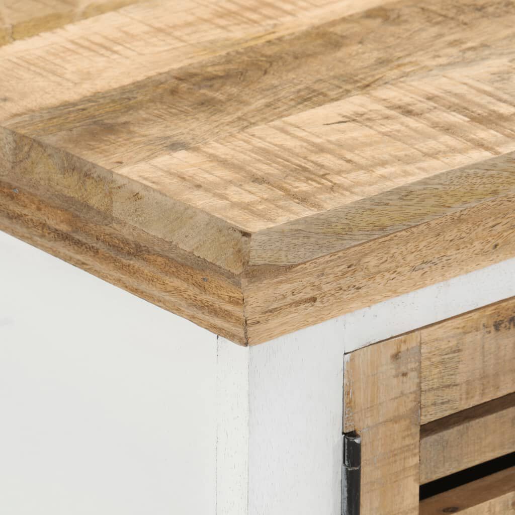 vidaXL Έπιπλο Τηλεόρασης 110 x 30 x 40 εκ. από Μασίφ Ξύλο Μάνγκο