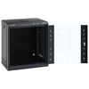 vidaXL Ντουλάπα δικτύου με αποθήκευση Μαύρο 53 x 45 x 60 εκ Ατσάλι