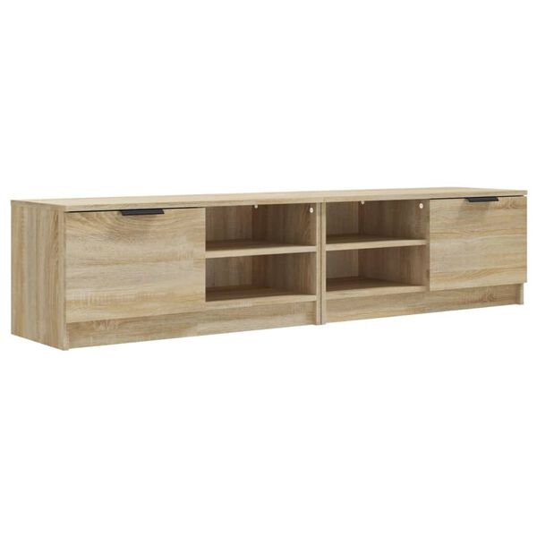 vidaXL Έπιπλα Τηλεόρασης 2 τεμ. Sonoma Δρυς 80x35x36,5 εκ. Επεξ. Ξύλο