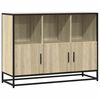 vidaXL Sideboard Sonoma Oak 100x35x76 cm &Kappa;&alpha;&tau;&alpha;&sigma;&kappa;&epsilon;&upsilon;&alpha;&sigma;&mu;έ&nu;&omicron; &xi;ύ&lambda;&omicron;