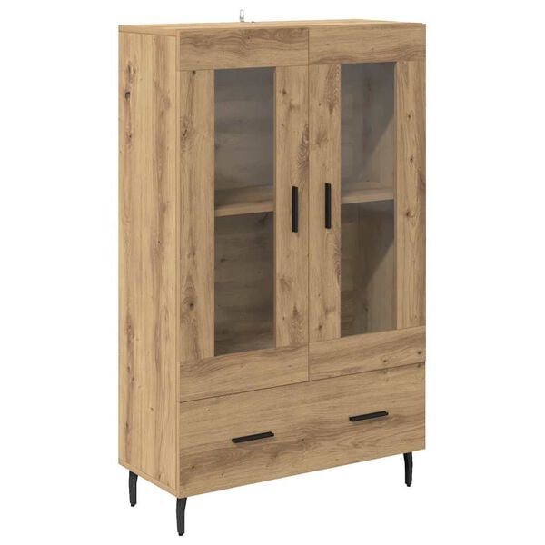 vidaXL Highboard Artisan Oak 69,5 x 31 x 115 &epsilon;&kappa;. &Epsilon;&pi;&epsilon;&xi;&epsilon;&rho;&gamma;&alpha;&sigma;&mu;έ&nu;&omicron; &xi;ύ&lambda;&omicron;