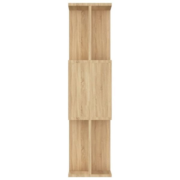 vidaXL Βιβλιοθήκη/Διαχωριστικό Sonoma Δρυς 80x24x96 εκ. Επεξ. Ξύλο