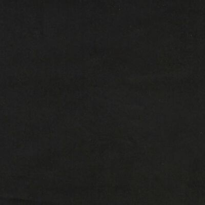 vidaXL Καναπές Διθέσιος Μαύρος 120 εκ. Βελούδινος με Διακ. Μαξιλάρια