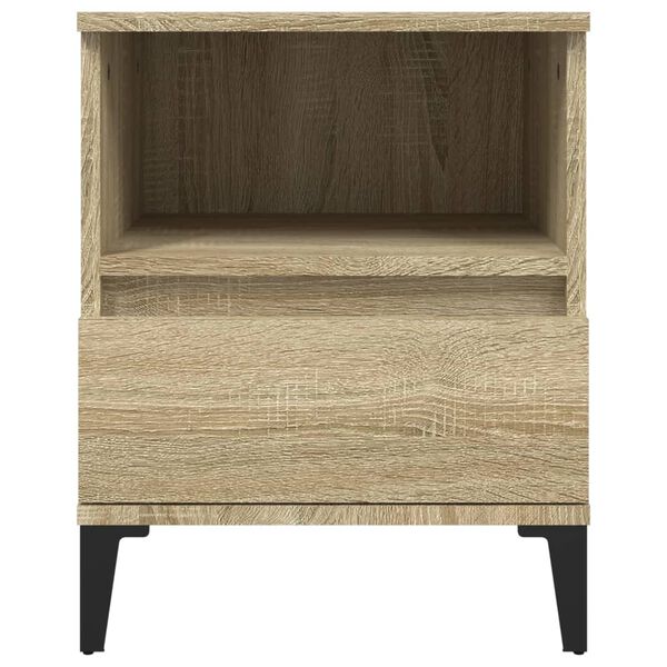 vidaXL Κομοδίνο Sonoma Δρυς 40x35x50 εκ.