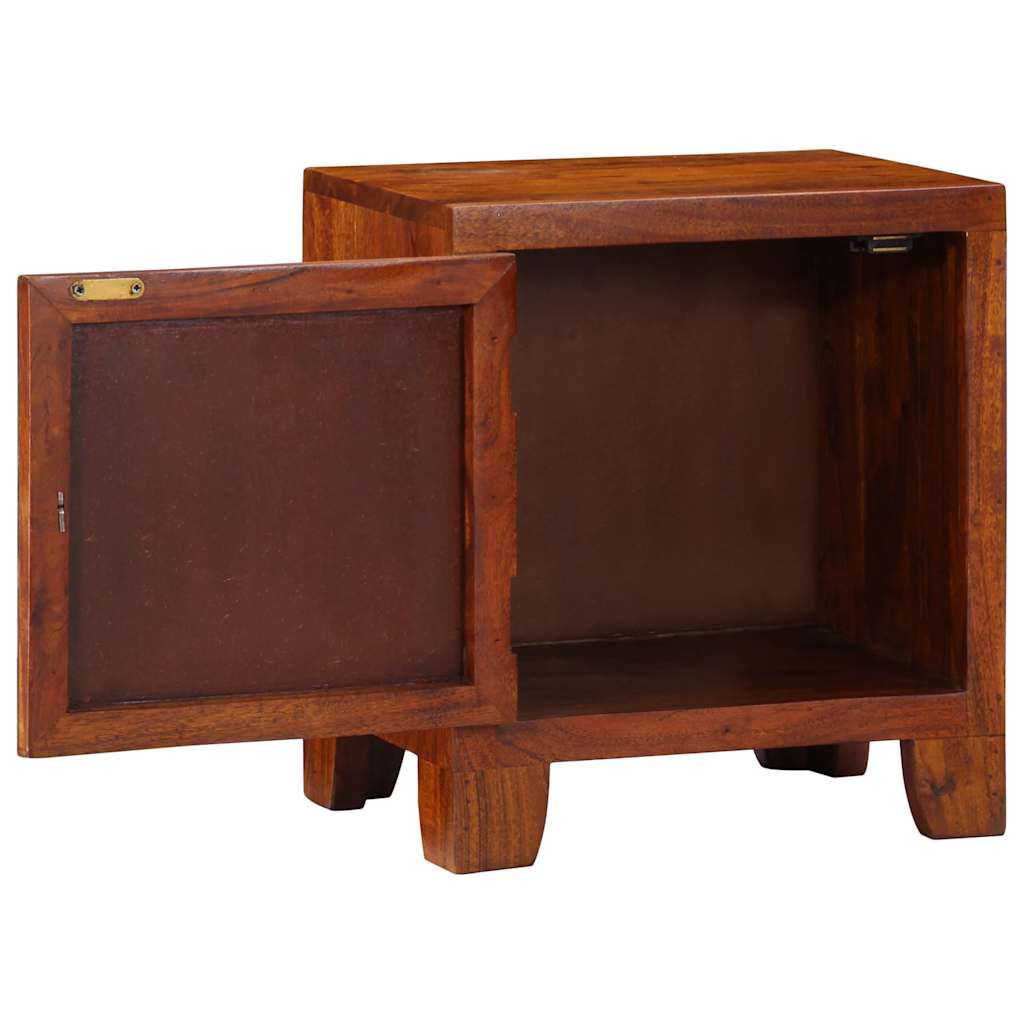 vidaXL Κομοδίνο 40x30x45 cm από μασίφ ξύλο ακακίας