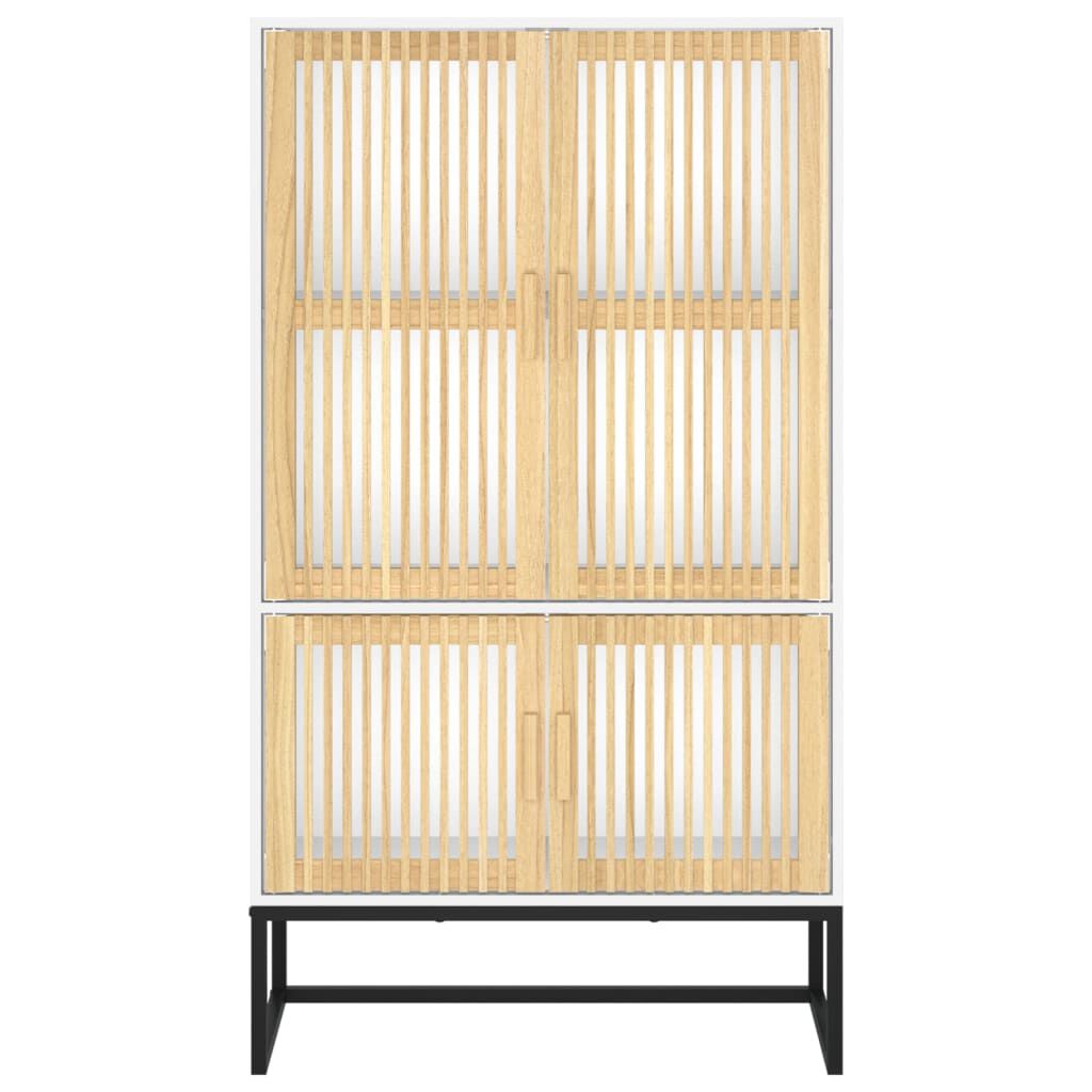 vidaXL Ντουλάπι Λευκό 70 x 35 x 125 εκ. από Επεξεργασμένο Ξύλο