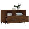 vidaXL Έπιπλο Τηλεόρασης Καφέ Δρυς 80x36x50 εκ. Επεξ. Ξύλο