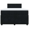 vidaXL &Kappa;&rho;&epsilon;&beta;ά&tau;&iota; Boxspring &mu;&epsilon; &Sigma;&tau;&rho;ώ&mu;&alpha; &Mu;&alpha;ύ&rho;&omicron; 120 x 200 &epsilon;&kappa;. &Beta;&epsilon;&lambda;&omicron;ύ&delta;&iota;&nu;&omicron;