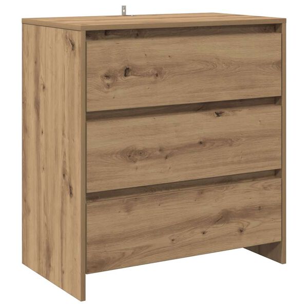 vidaXL Μπουφές Artisan Δρυς 70x41x75 εκ. από Επεξεργασμένο Ξύλο