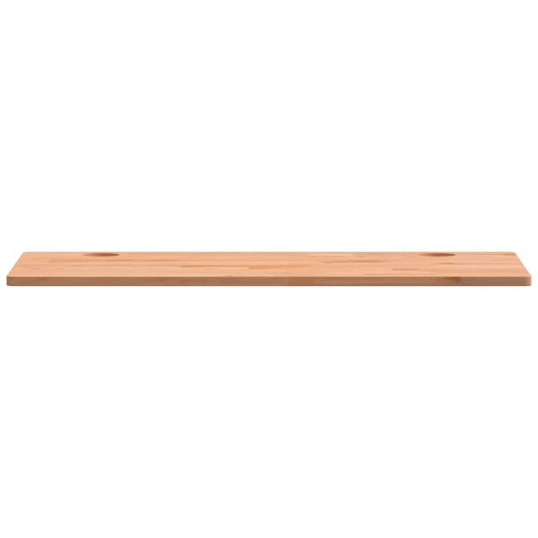 vidaXL Επιφάνεια Γραφείου 100 x 50 x 1,5 εκ. από Μασίφ Ξύλο Οξιάς