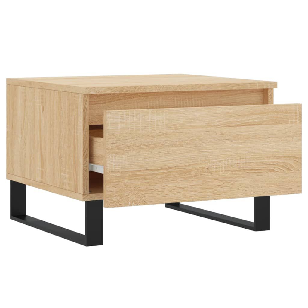 vidaXL Τραπεζάκι Σαλονιού Sonoma Δρυς 50x46x35 εκ. Επεξεργασμ. Ξύλο