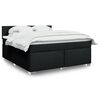 vidaXL &Kappa;&rho;&epsilon;&beta;ά&tau;&iota; Boxspring &mu;&epsilon; &Sigma;&tau;&rho;ώ&mu;&alpha; &Mu;&alpha;ύ&rho;&omicron; 180x200 &epsilon;&kappa;. &Upsilon;&phi;&alpha;&sigma;&mu;ά&tau;&iota;&nu;&omicron;