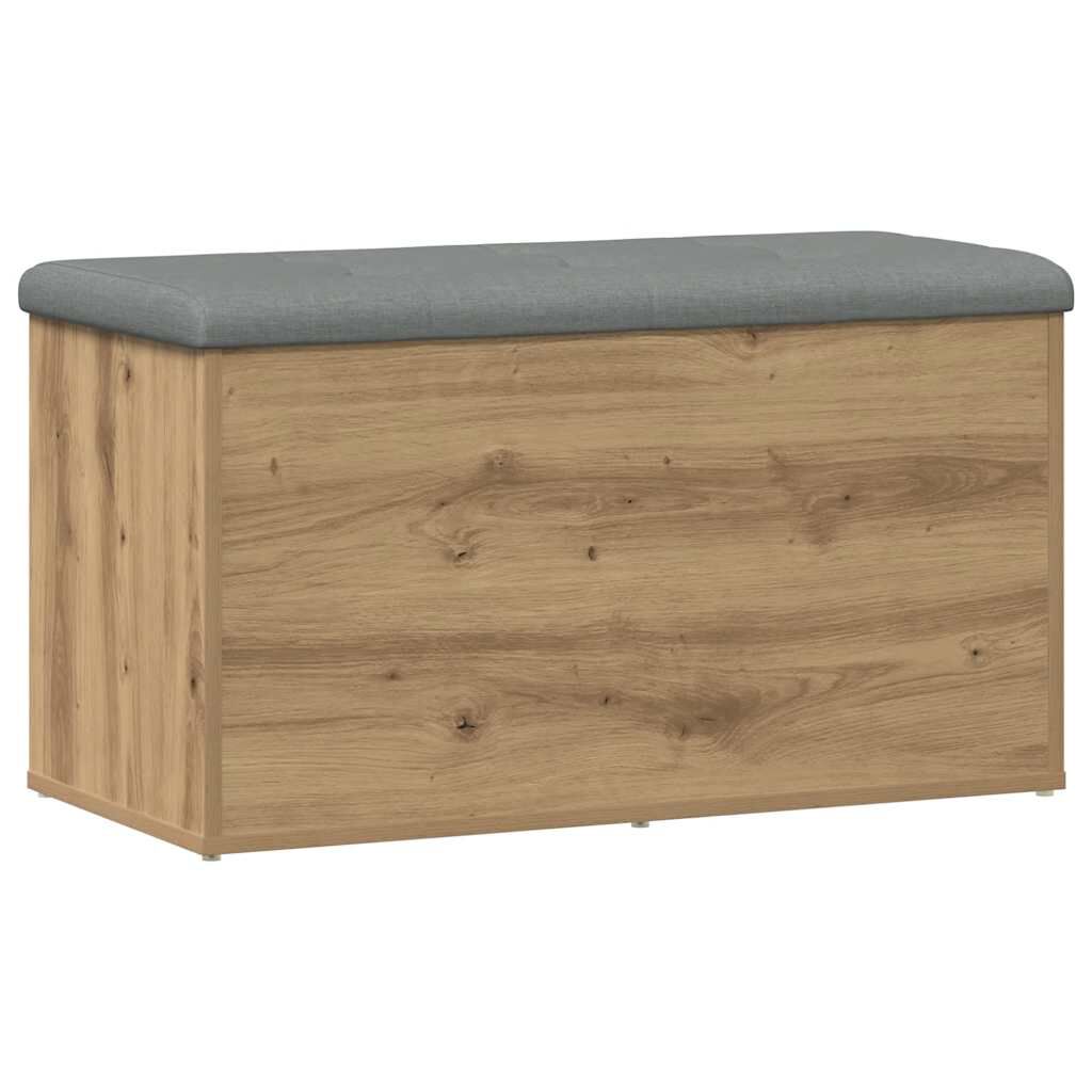 Πάγκος αποθήκευσης vidaXL Artisan Oak 82x42x45 cm Κατασκευασμένο ξύλο