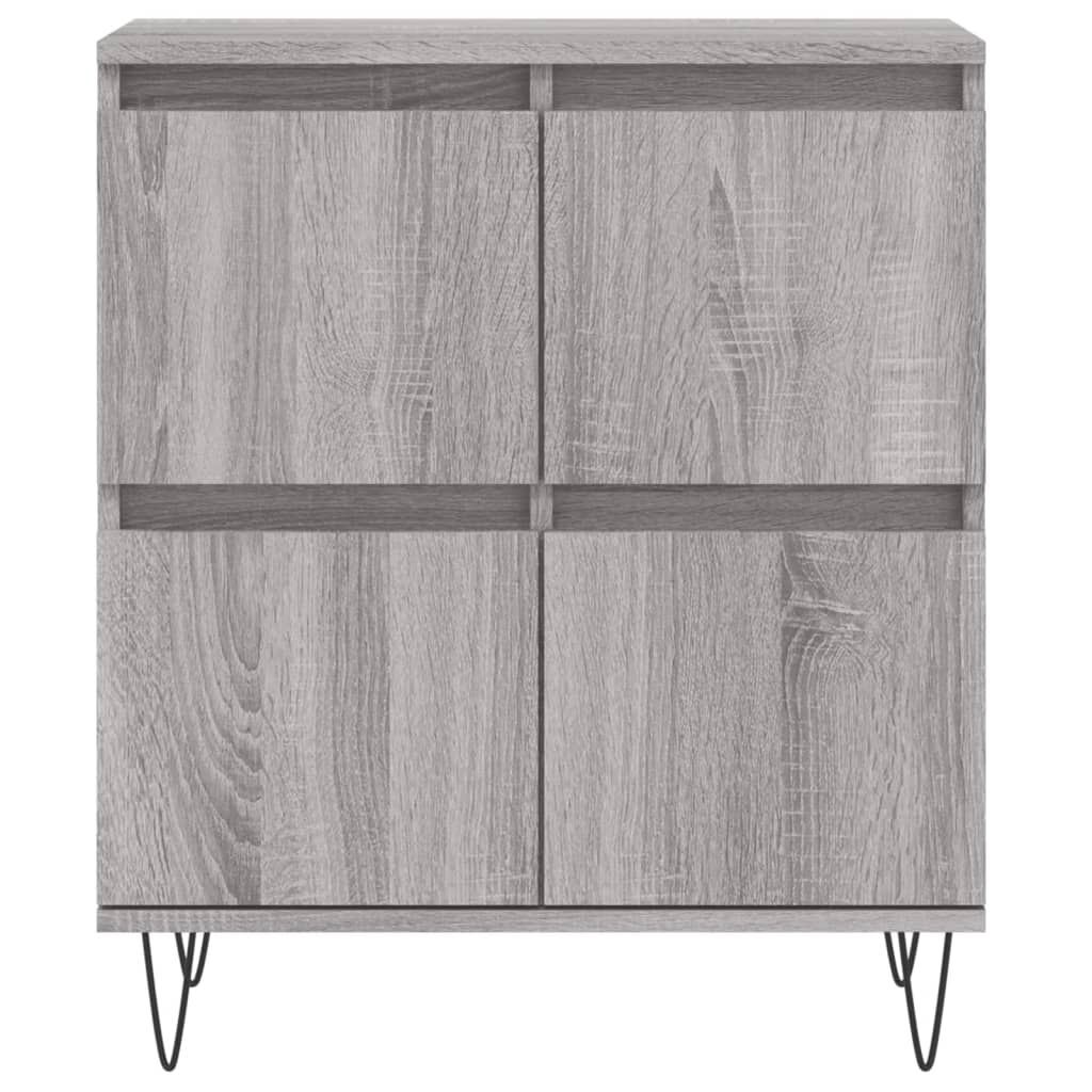 vidaXL Ντουλάπι Γκρι Sonoma 60x35x70 εκ. από Επεξεργασμένο Ξύλο