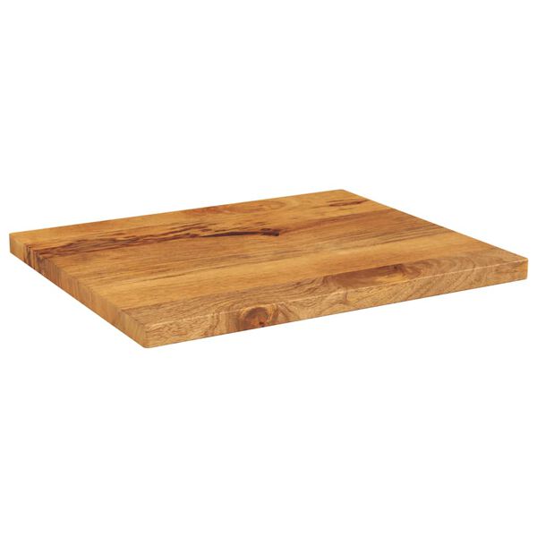 vidaXL Επιφάνεια Τραπεζιού Ορθογώνια 60x50x3,8 εκ. Μασίφ Ξύλο Μάνγκο