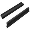 vidaXL &Lambda;&alpha;&beta;ή 2 &tau;&epsilon;&mu;. &Mu;&alpha;ύ&rho;&omicron; 106 x 7,4 x 15,5 mm &Alpha;&lambda;&omicron;&upsilon;&mu;ί&nu;&iota;&omicron;