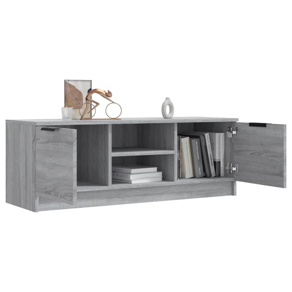 vidaXL Έπιπλο Τηλεόρασης Γκρι Sonoma 102x35x36,5εκ. Επεξεργασμένο Ξύλο
