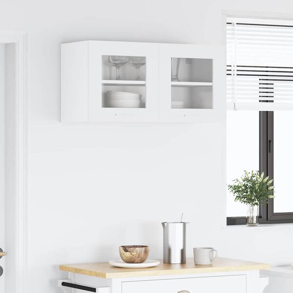 vidaXL &Kappa;&rho;&epsilon;&mu;&alpha;&sigma;&tau;ό &nu;&tau;&omicron;&upsilon;&lambda;ά&pi;&iota; &Lambda;&epsilon;&upsilon;&kappa;ό 80 x 31 x 40 &epsilon;&kappa; &Epsilon;&pi;&epsilon;&xi;&epsilon;&rho;&gamma;&alpha;&sigma;&mu;έ&nu;&omicron; &xi;ύ&lambda;&omicron;