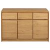 vidaXL Μπουφές SAUDA Δρυς 114x43x75,5 εκ. από Μασίφ Ξύλο Πεύκου