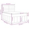 vidaXL &Kappa;&rho;&epsilon;&beta;ά&tau;&iota; Boxspring &mu;&epsilon; &Sigma;&tau;&rho;ώ&mu;&alpha; &Sigma;&kappa;&omicron;ύ&rho;&omicron; &Kappa;&alpha;&phi;έ 140x190 &epsilon;&kappa;. &Upsilon;&phi;&alpha;&sigma;&mu;ά&tau;&iota;&nu;&omicron;