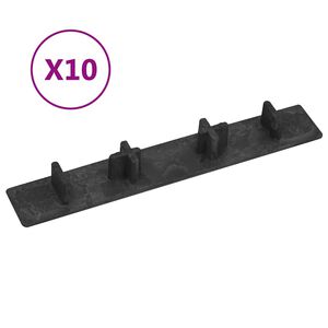 vidaXL &Tau;&epsilon;&rho;&mu;&alpha;&tau;&iota;&kappa;ά &Pi;ώ&mu;&alpha;&tau;&alpha; &gamma;&iota;&alpha; &Sigma;&alpha;&nu;ί&delta;&epsilon;&sigmaf; Deck 10 &tau;&epsilon;&mu;. &Mu;&alpha;ύ&rho;&alpha; &Pi;&lambda;&alpha;&sigma;&tau;&iota;&kappa;ά