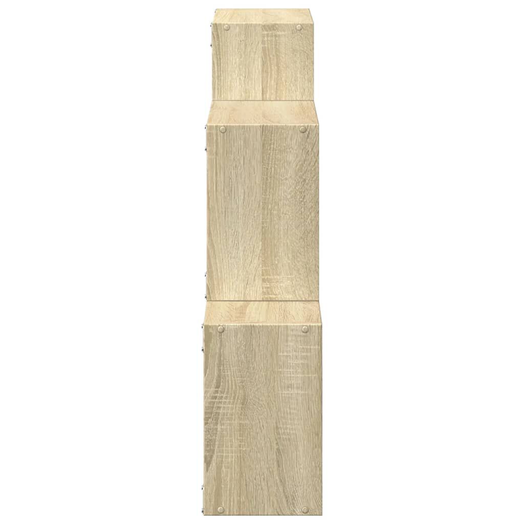 vidaXL Ντουλάπι Τοίχου Sonoma Δρυς 78x18x71 εκ. από Επεξεργασμένο Ξύλο