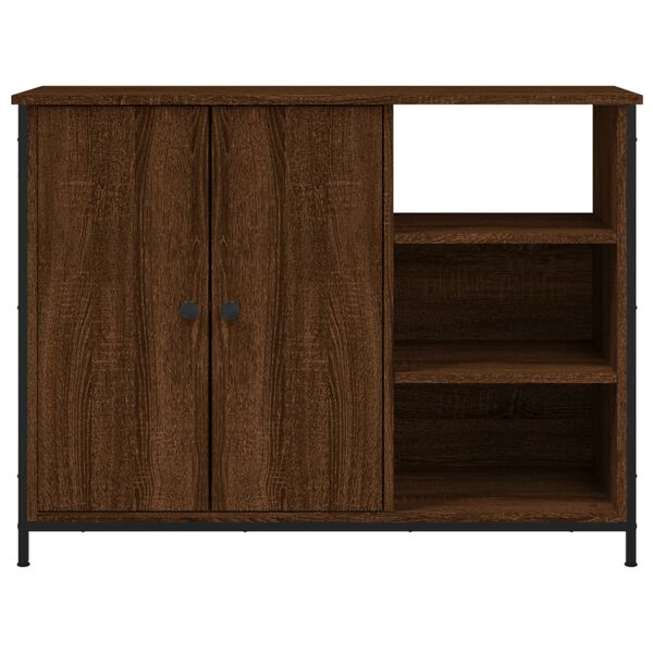 vidaXL Μπουφές Καφέ Δρυς 100x33x75 εκ. από Επεξεργασμένο Ξύλο