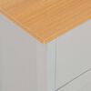 vidaXL Μπουφές Γκρι 112 x 35 x 81 εκ.