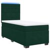 vidaXL &Kappa;&rho;&epsilon;&beta;ά&tau;&iota; Boxspring &mu;&epsilon; &Sigma;&tau;&rho;ώ&mu;&alpha; &Sigma;&kappa;&omicron;ύ&rho;&omicron; &Pi;&rho;ά&sigma;&iota;&nu;&omicron; 100x200&epsilon;&kappa;. &Beta;&epsilon;&lambda;&omicron;ύ&delta;&iota;&nu;&omicron;